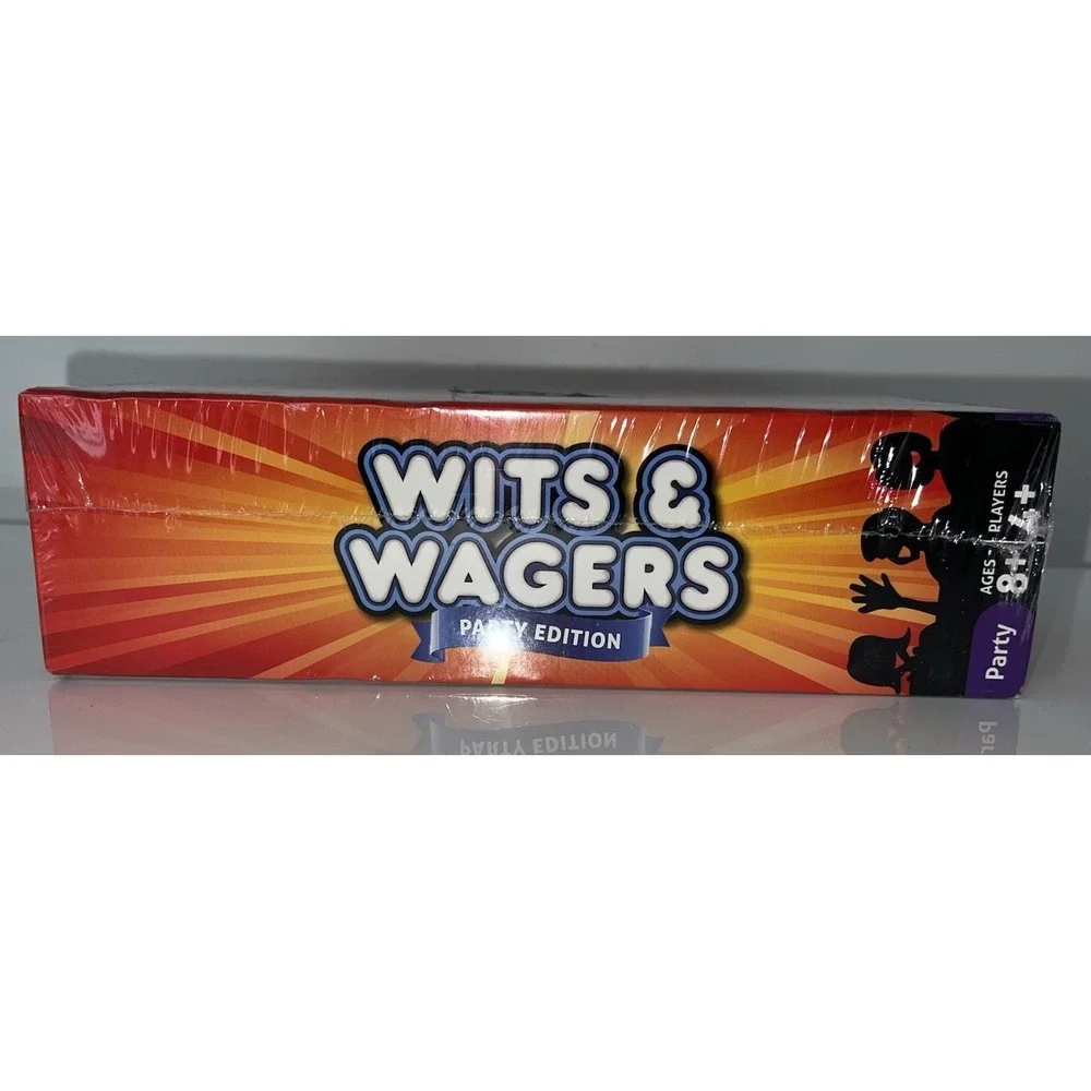 Wits & Wagers Party Edition Board Game Sealed NorthStar Games Family Trivia(5/#0